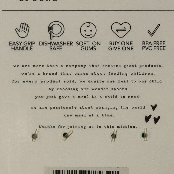 New in Package Bella Tunno Wonder Spoons 2-Pack Green Blue Gift Baby BPA-free - Picture 5 of 6